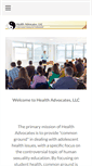 Mobile Screenshot of healthadvocatesllc.com